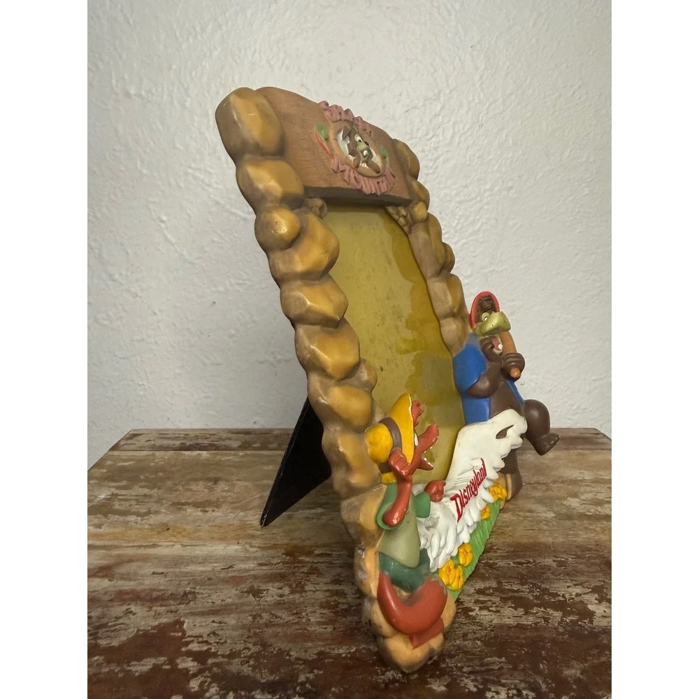 Vintage Disneyland Splash Mountain 3D Picture Frame Br'er Fox & Br'er Bear
